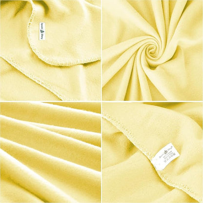 Fleece Throw Blankets Bulk Fleece Blankets Solid Wholesale Lightweight Warm Soft - Image 3