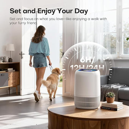 Air Purifiers for Home with H13 Quiet HEPA Filter Up to 1076 Ft² for Pet Hair - Image 7