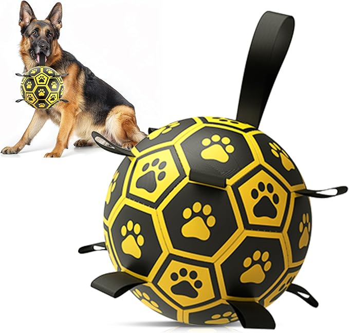 Diman Dog Balls Toys: Soccer Balls by KeepYourDogsHappy