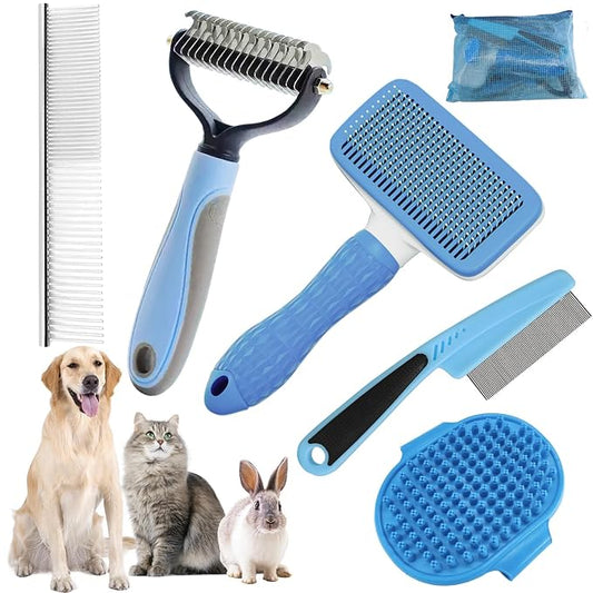 Dog Brush for Shedding by KUEIOX