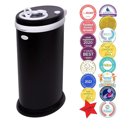 Ubbi Steel Diaper Pail, Odor Locking, No Special Bag Required, Award-Winning - Image 2