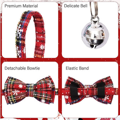 10 Pcs Christmas Cat Collar Breakaway - Image 3
