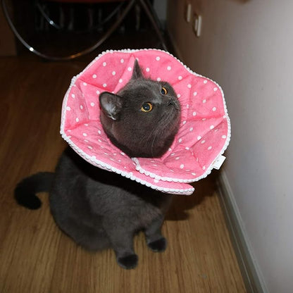 Adjustable Dog Cat Cone, Soft Recovery Cat Cone Collar, Dog Protective Collar - Image 7
