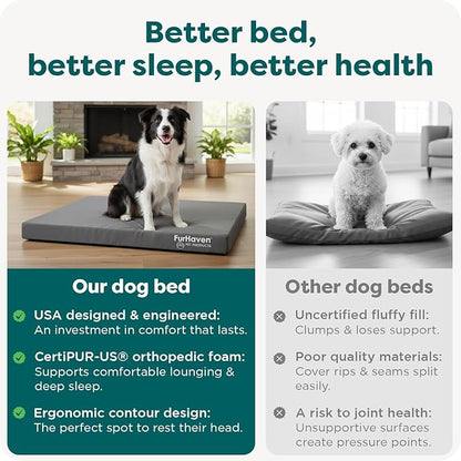 FurHaven Water-Resistant Orthopedic Dog Bed - Image 7