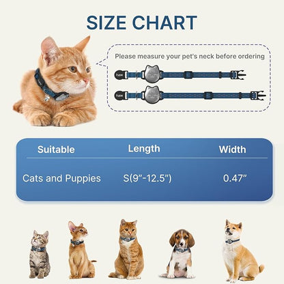 Waterproof Airtag Cat Collar, Breakaway Cat Airtag Collar - Image 6