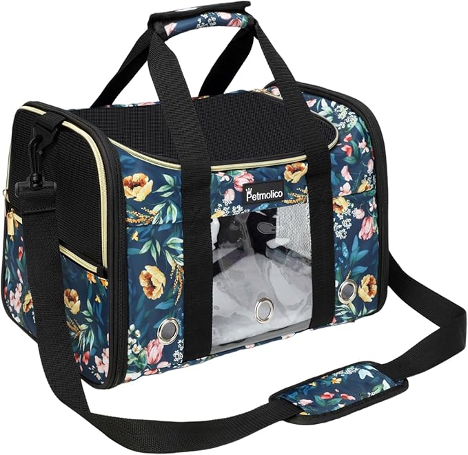 Petmolico Cat Carrier Soft-Sided Pet Bag by Petmolico