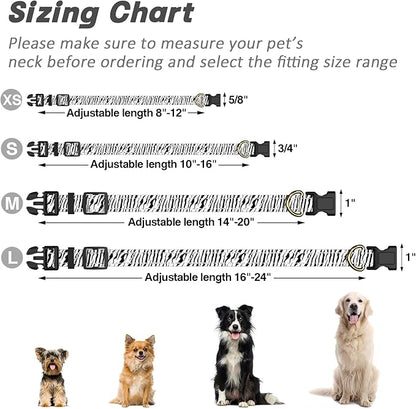 Reflective Dog Collar for Extra Small Dogs Cats, Cute Boho Adjustable - Image 7