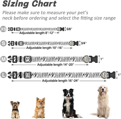 Reflective Dog Collar for Small Dogs Cats, Cute Boho Adjustable Heavy-Duty - Image 7