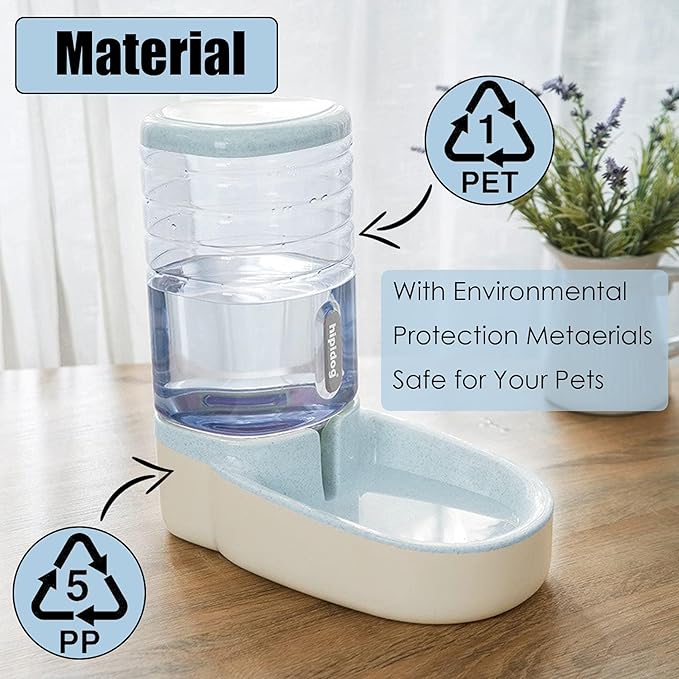 kathson Automatic Cats Water Dispenser 1 Gallon Gravity Dogs Water Station - Image 4