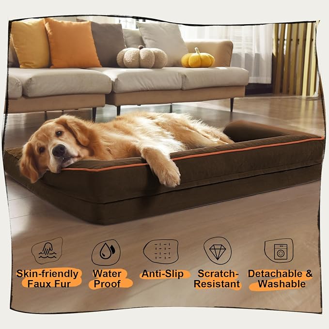 Small Dog Bed Waterproof Orthopedic Dog Beds - Image 6