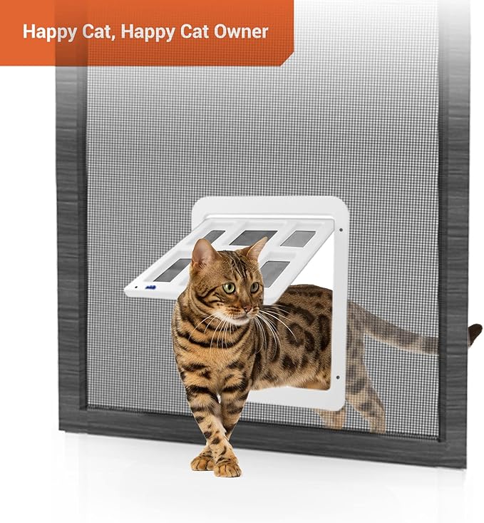PETLESO Small Pet Door for Screen & Sliding Doors - Image 6