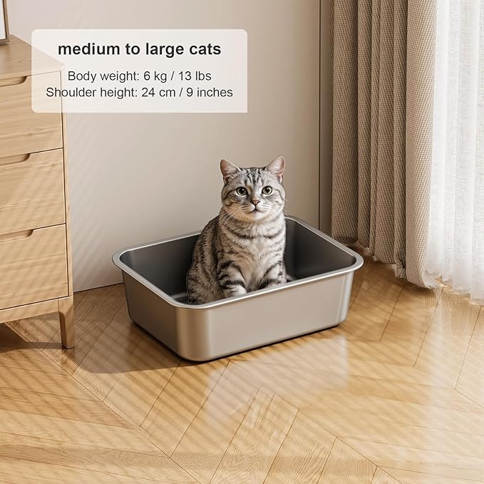 Stainless Steel Litter Box - Image 7