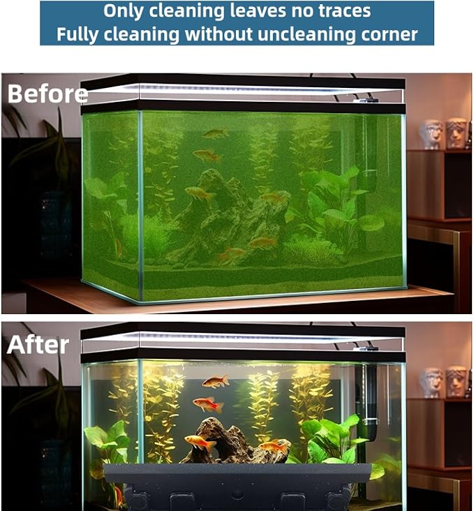 Aquarium Magnetic Tank Cleaner, Tool Brush - Image 7