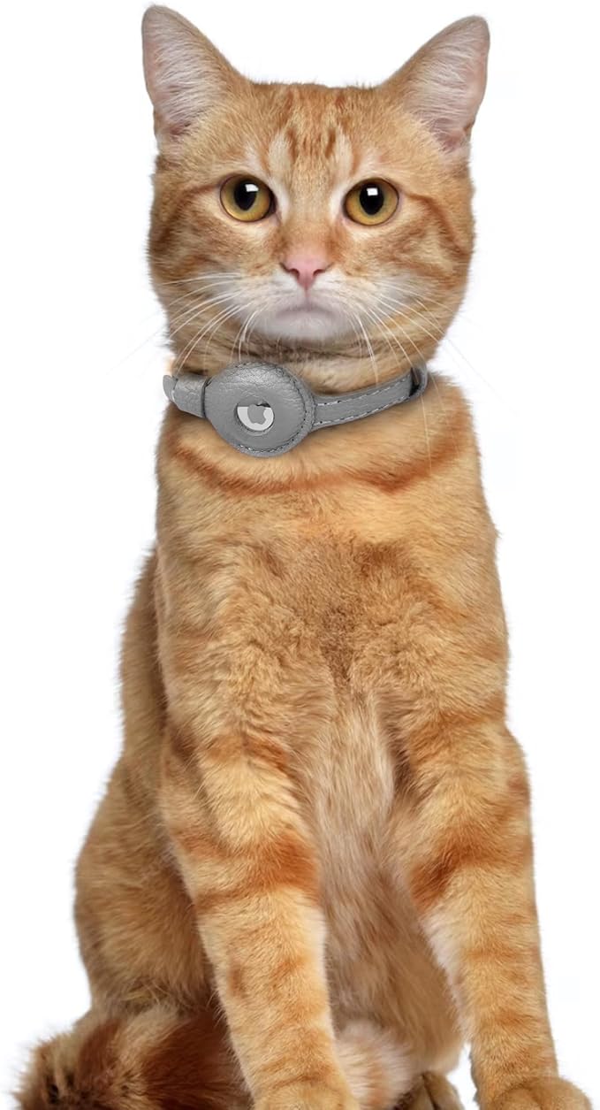 OOPSDOGGY Leather AirTag Cat Collar - Image 6
