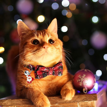 LLHK 4 Pack Christmas Cat Collars - Image 6