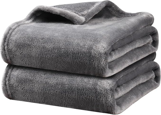Onarway Dog Blanket Washable for Bed: 2 Packs Dog Blankets 40”x47” by Onarway