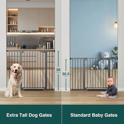 Cumbor 36" Extra Tall Baby Gate - Image 3