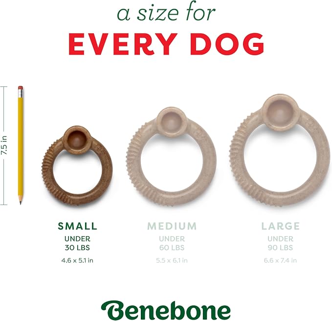 Benebone Peppermint Ring – Limited Edition Holiday Flavor, Durable Chew Toy - Image 5