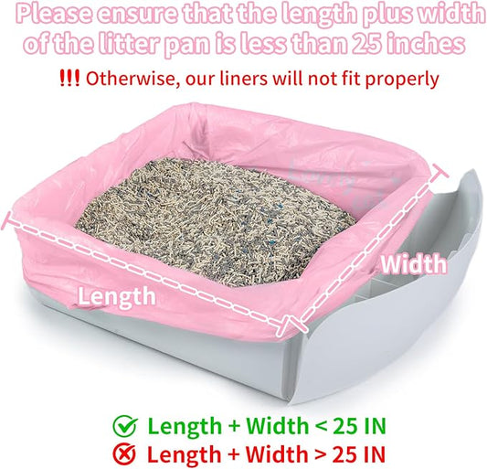 ANWA 40 Count Cat Litter Box Liners - Image 2