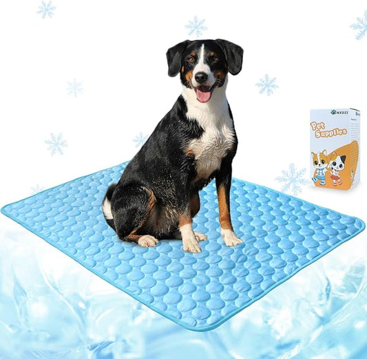 Dog Cooling Mat for Dogs, Pet Cooling Pad Bed for Dog Easy Washable for All by NXDZI