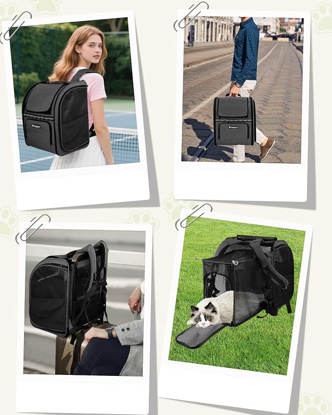 Expandable Cat Carrier Backpacks - Image 7