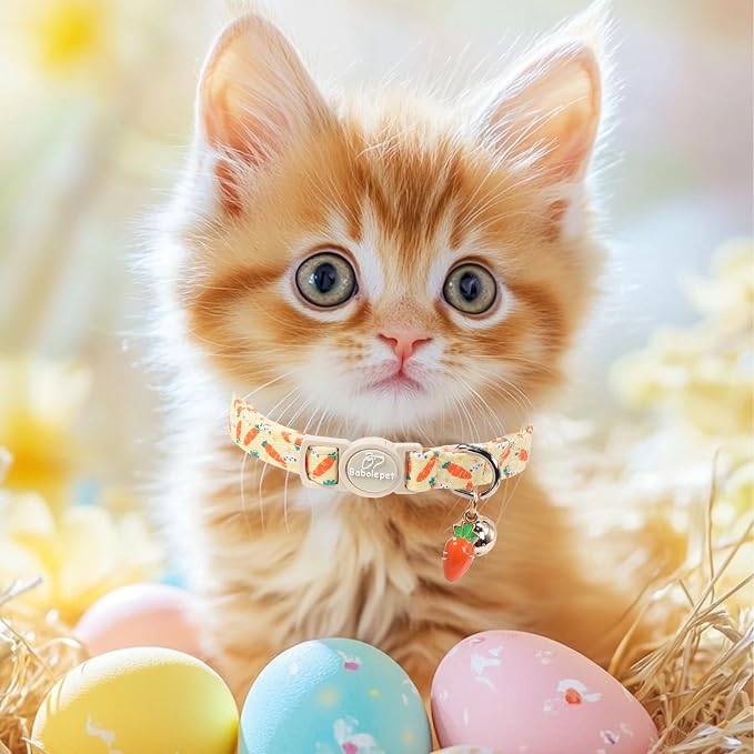 2 Pack Easter Cat Collars - Image 5
