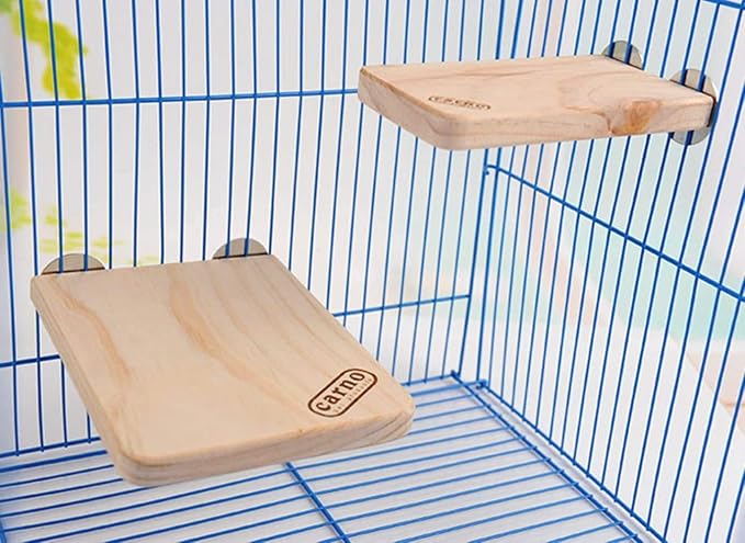 Litewoo Bird Wood Perch Platform Stand Shelf - Image 4