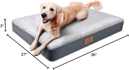 Sunheir Orthopedic Dog Bed for Large Dogs and Extra Large Dogs, XL Waterproof - Image 7