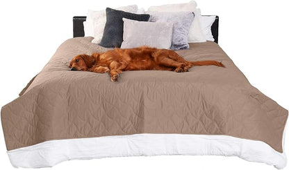 Furhaven Waterproof & Non-Slip Twin Size Mattress Cover Protector by FurHaven