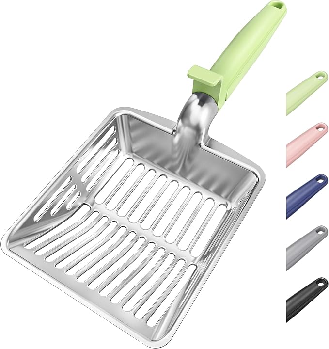 Metal Cat Litter Scoop, Large Cat Scooper by Unknown