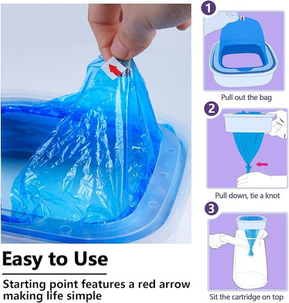 Double Pack Cat Litter Refills by AMAZINK Compatible - Image 2