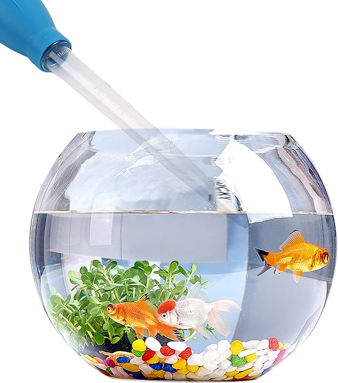 2Pcs Manual Fish Tank Cleaning Tools, 30ml Aquarium Water Changer, 21 Inches - Image 3