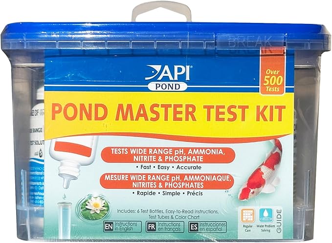 API POND MASTER TEST KIT Pond Water Test Kit 500-Test by API