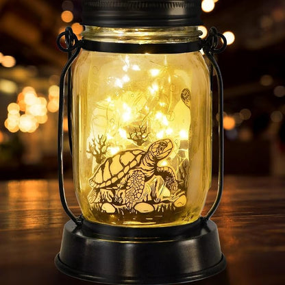 kyoryuger Sea Turtle Gifts for Women/Men Turtle Lovers Solar Lantern Mom - Image 9