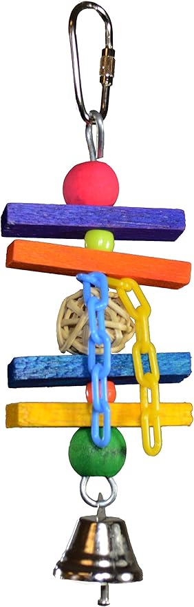 Super Bird Creations SB156 Balsa Munch Bird Toy, Small Bird Size by SuperBirdCreations