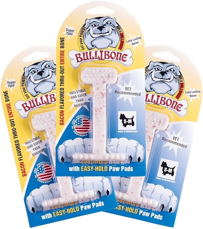 Bullibone Nylon Dog Chew Toy for Aggressive Chewers by Bullibone+Pet+Products+LLC