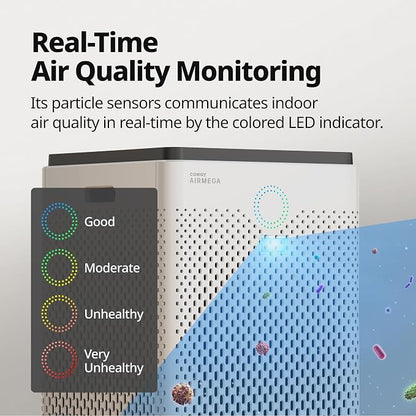 Coway Airmega 300S App-Enabled Smart Air Purifier, True HEPA Air Purifier - Image 7