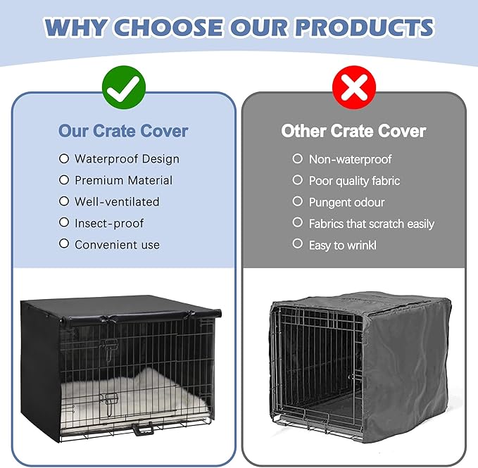 Akinerri Dog Crate Cover - Image 3