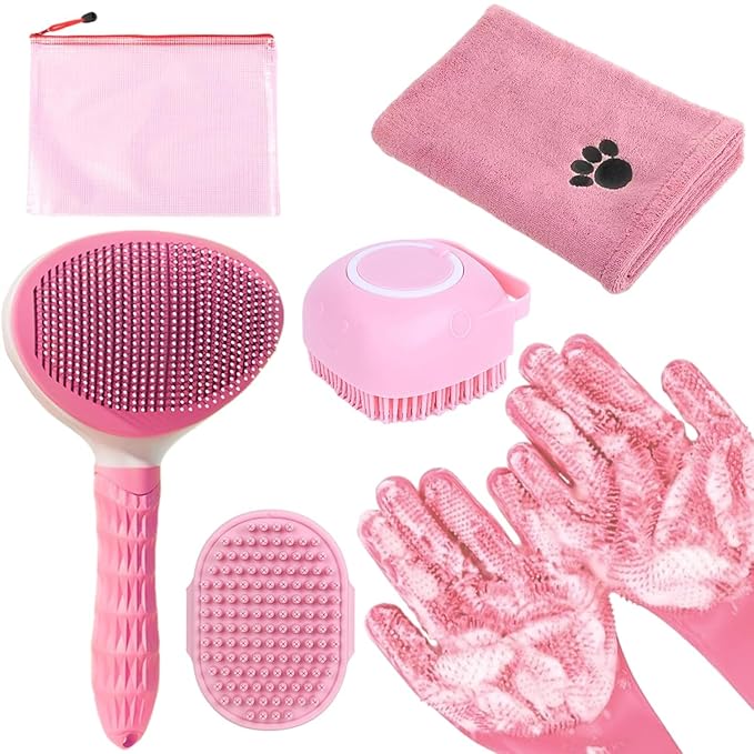 Bath Grooming Kit for Pets by KUEIOX