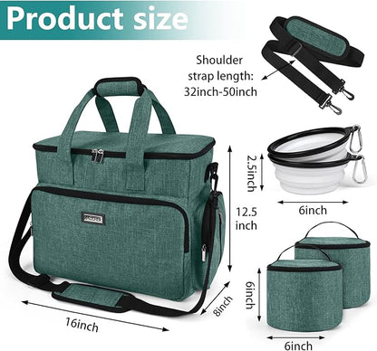 BAGLHER Dog Travel Bag, Airline Approved Pet Tote Organizer - Image 3
