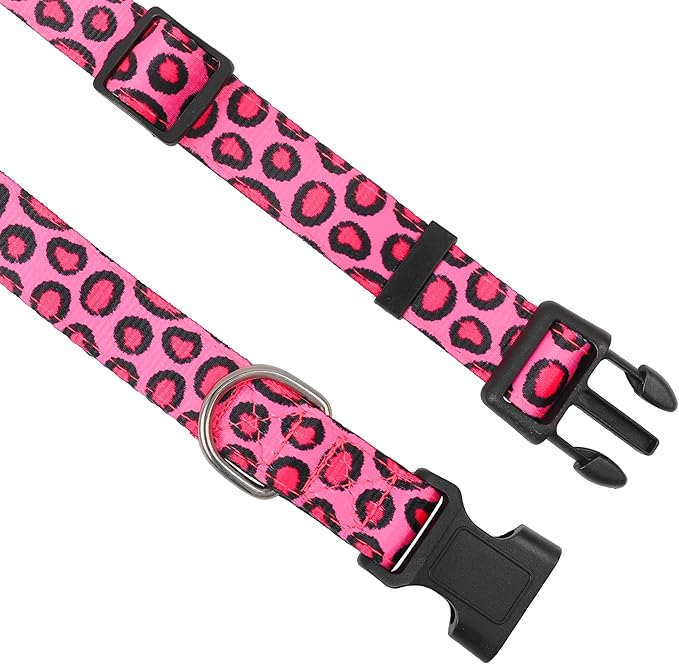 Reflective Dog Collar, Adjustable Soft Neoprene Padded Nylon Pet Collars - Image 3