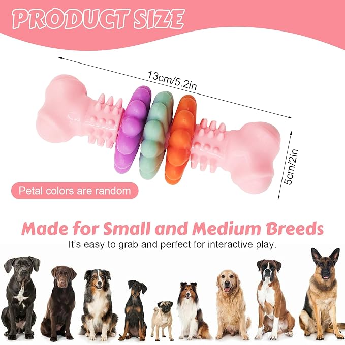Puppy Chew Toys for Teething, Durable Dog Chew Toy for Aggressive Chewers - Image 2