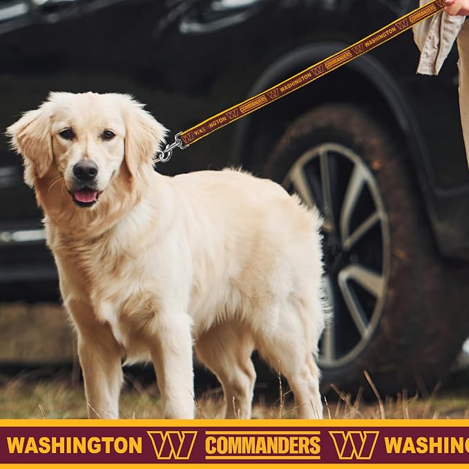 Pets First NFL PET Collar Washington Commanders Dog Collar, Large Football Team - Image 4