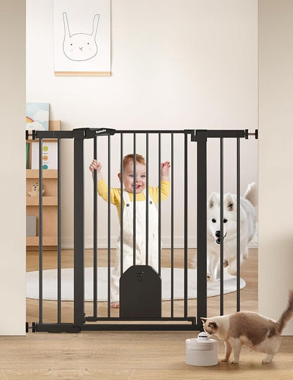 Babelio 36" Tall Auto Close Baby Gate by BABELIO