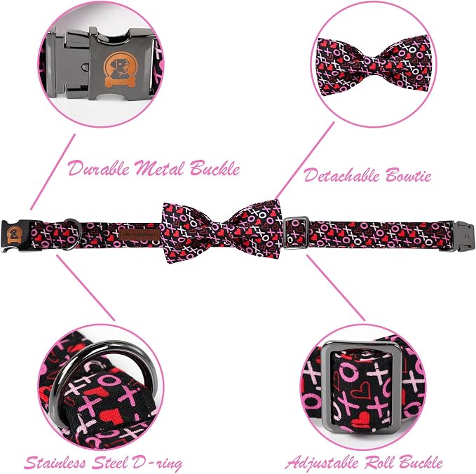 MR. CHUBBYFACE Valentine's Dog Collar - Image 3