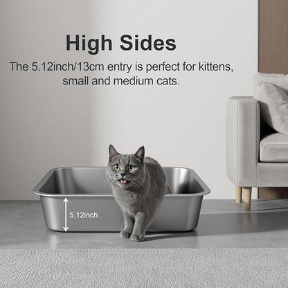 Stainless Steel Litter Box - Image 6