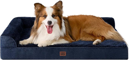EHEYCIGA XL Dog Bed Memory Foam by EHEYCIGA
