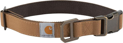 Carhartt Nylon Duck Dog Collar, Fully Adjustable Durable 2-Ply Cordura Nylon by Carhartt
