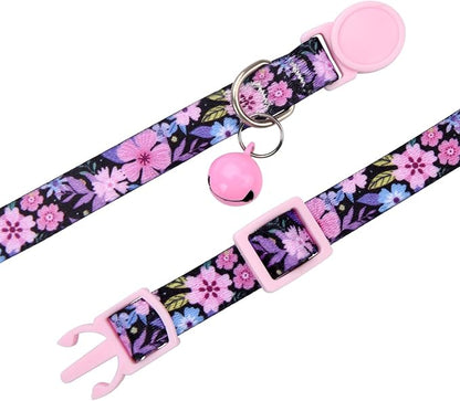 Cat Collar Breakaway with Bells, 3 Pack Girl Boy Pet Cat Collar with Bohemia - Image 5