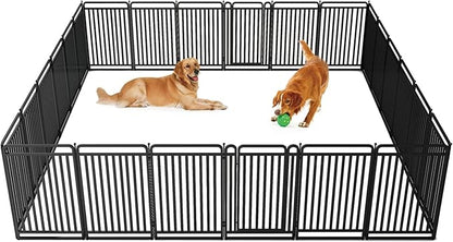 New Thickened Version Dog Playpen, 40 Inch Dog Fences by XDPET